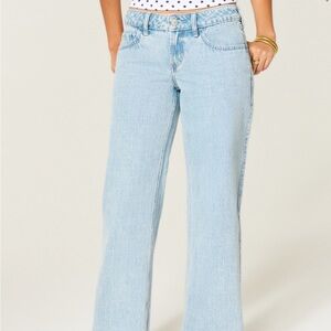 Hollister Low rise baggy jeans
